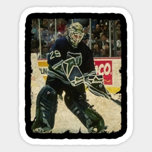 Jason Muzzatti, 1997 in Hartford Whalers (1 Shutouts) Sticker